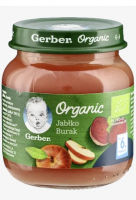 Mus jabłka z burakiem